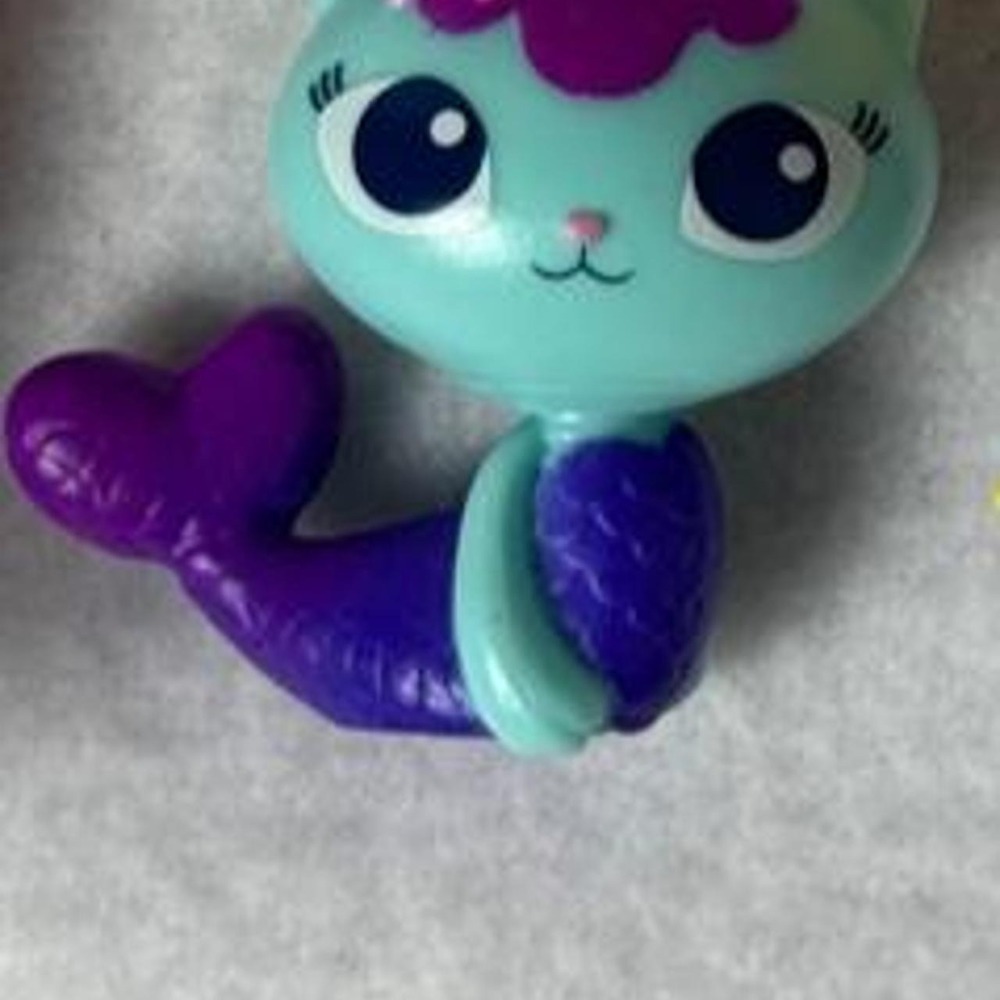 Gabby's Dollhouse MerCat Mini Figure Mermaid Replacement Toy DreamWorks